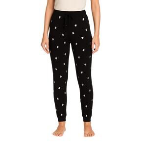 Cynthia Rowley Black Ghost Pajama Pants – Size X- Small (New)